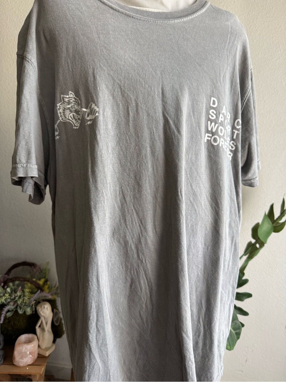 Darc Sport Gray Graphic Short-Sleeve Men's Tee